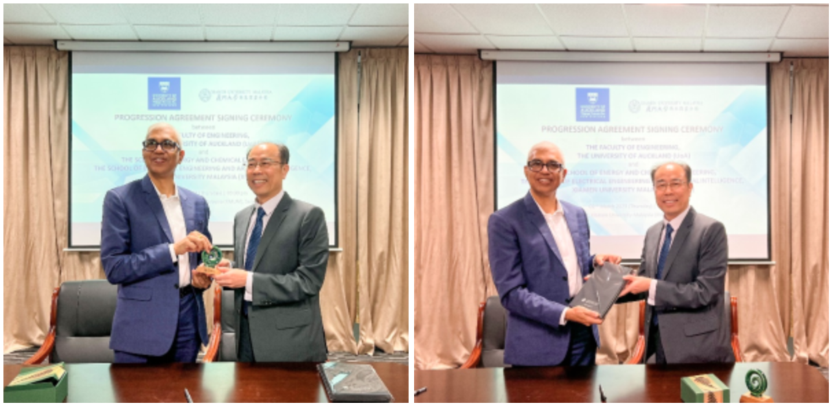 XMUM Establishes Partnership with the University of Auckland Ceremonial Exchange