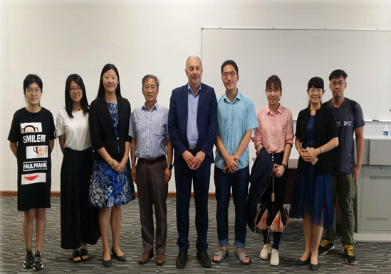 Associate Principal of University of Strathclyde Meets XMUM Students