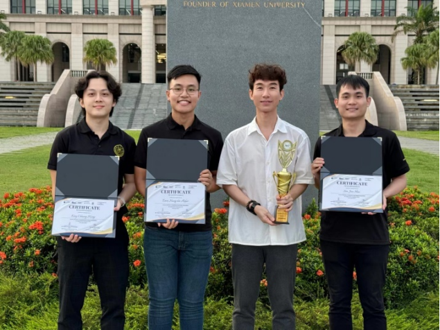 Chemical Engineering Students Win Technical Case Study Competition Champion in An Engineering Challenge 2024