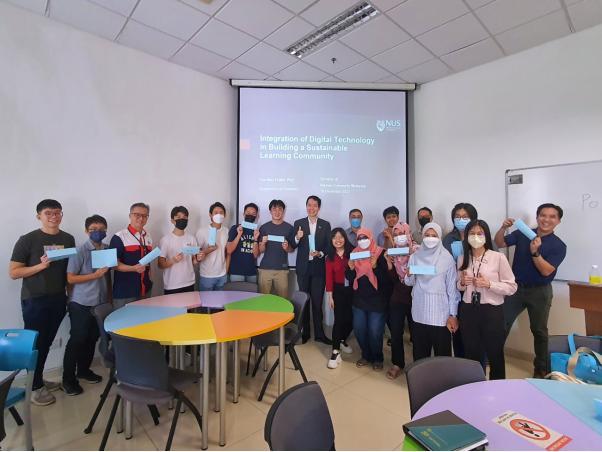 Dr. Fung Fun Man Unveils Integrating Digital Technology for Sustainable Learning Communities (1)