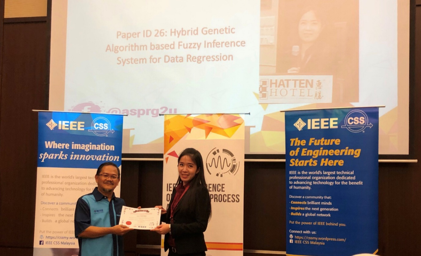Ir. Dr. Wong Shen Yuong Wins Best Presenter Award at IEEE Conference