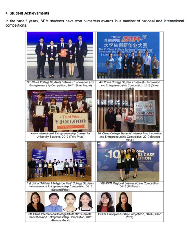 Research and Innovation Achievements School of Economics and Management (1)