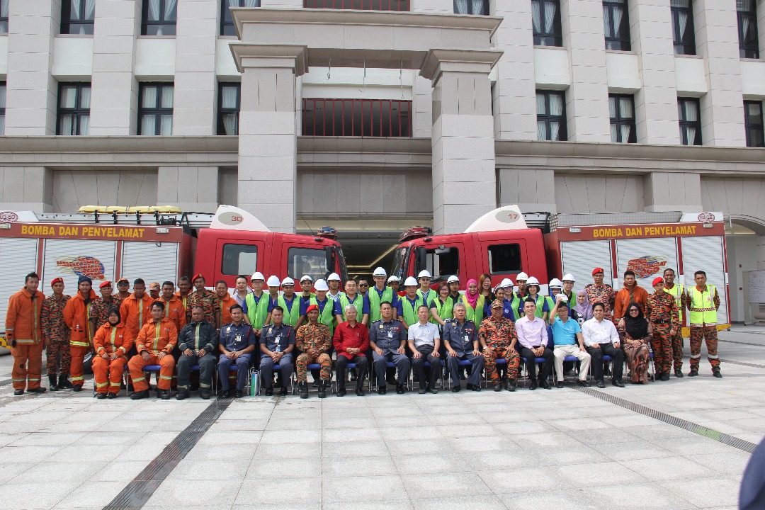 XMUM Conducts Fire Drill to Strengthen Campus Safety