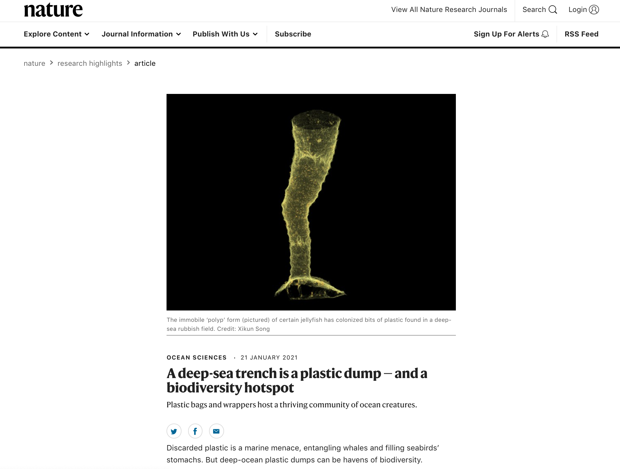 XMUM Undergraduate Co-Authors Research Article Featured in Nature (2)