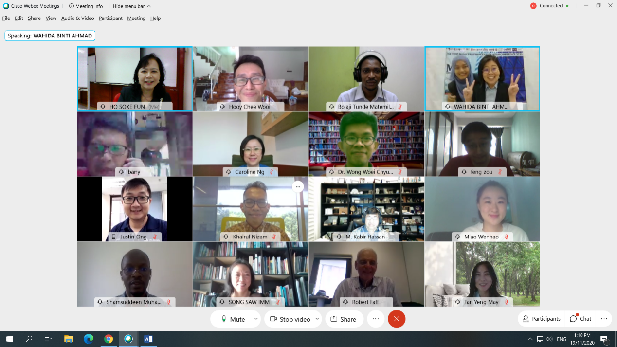 XMUM Undergraduate Wins CFA Best Paper Award in MFA Conference 2020 (2)