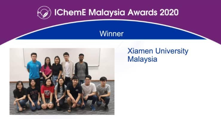 XMUM Wins IChemE Student Chapter Award 2020 (2)