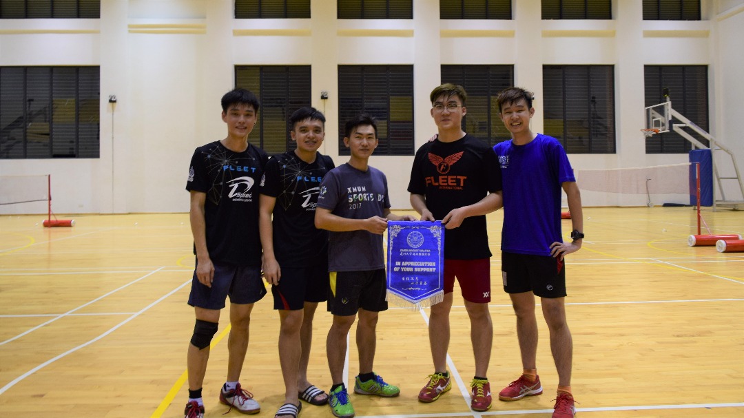 XMUM-HWUM Badminton Friendly Match (3)