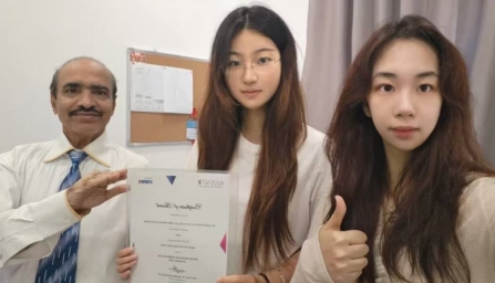 Students from School of Computing and Data Science Receive Gold Awards at iVENTEX 2024 group 3