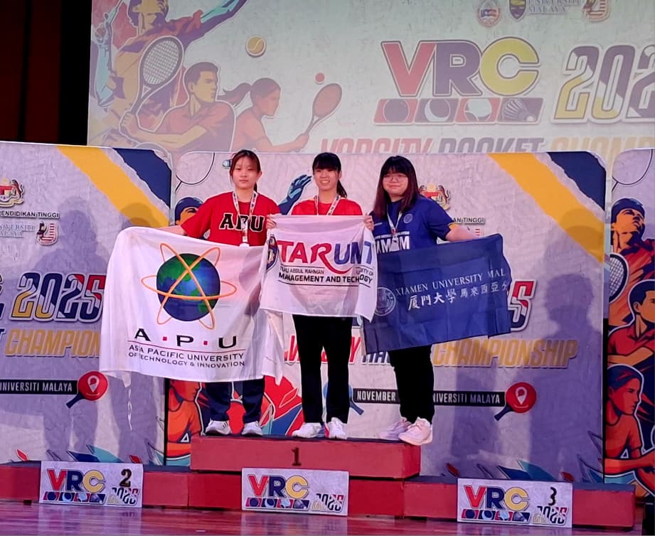 3rd placed Bronze Medal