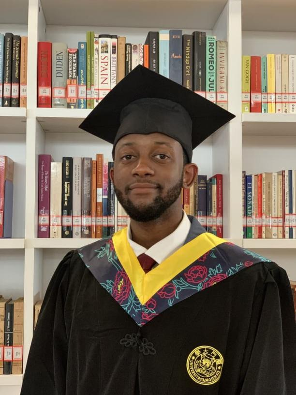 Kalumba graduation photo