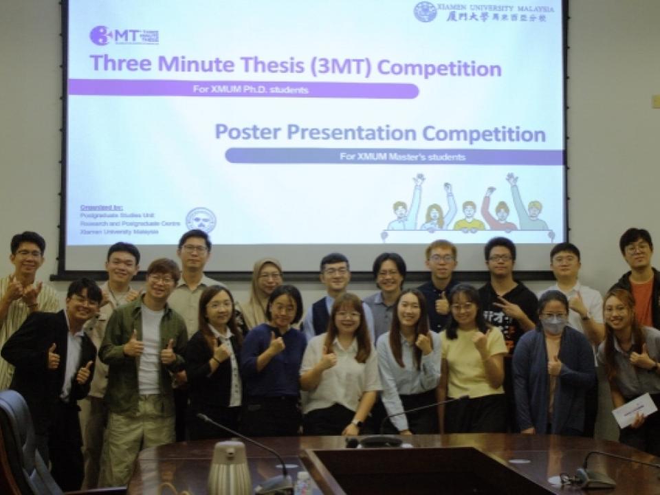 Postgraduate Students Showcase Research at 3-Minute Thesis and Poster Presentation Competitions