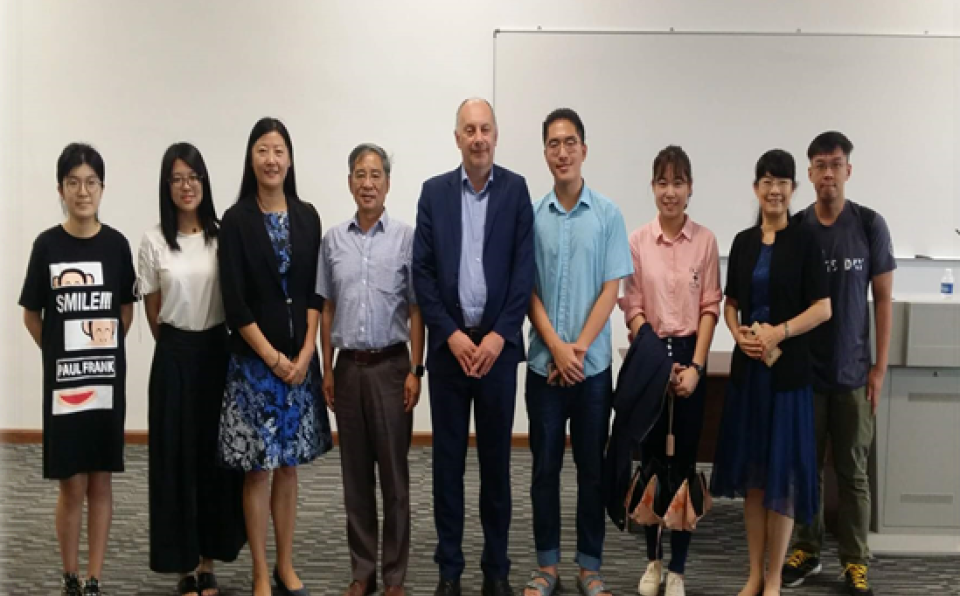 Associate Principal of University of Strathclyde Meets XMUM Students