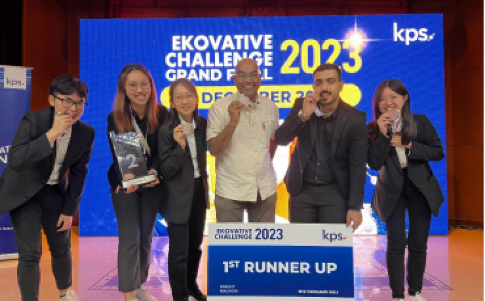 CME Students Clinches First Runners-up in KPS Ekovative Challenge 2023