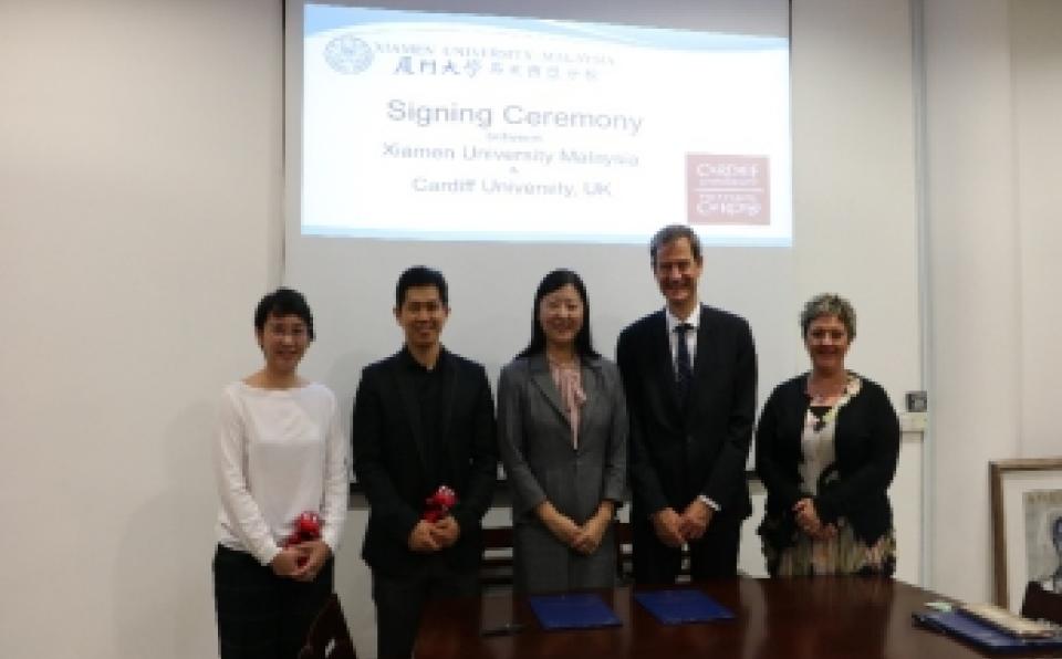 Cardiff University Signs Progression Agreements with XMUM