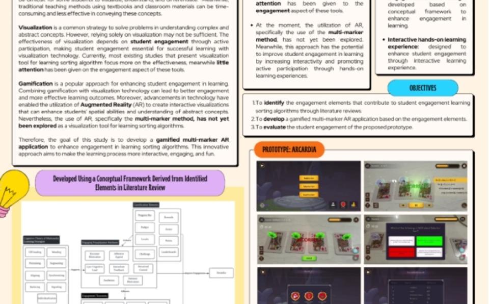 Gold Award at INIIC 2024 Goes to XMUM Student's Gamified AR Project