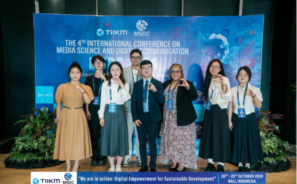 School of Communication Co-Hosts the 4th International Conference on Media Science and Digital Communication in Bali