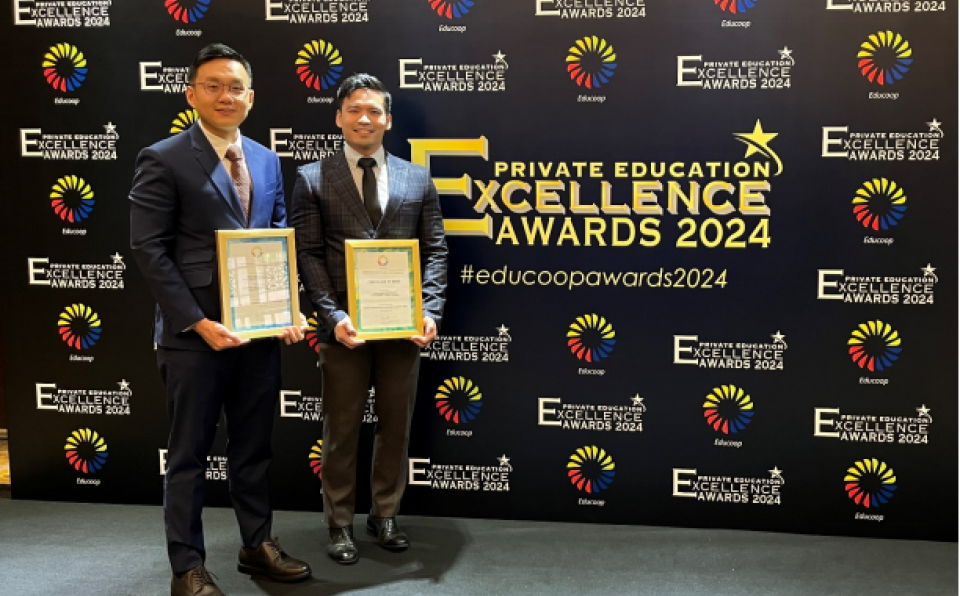 Two XMUM Academics Honored at Private Education Excellence Awards 2024