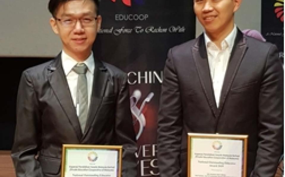 Two XMUM Faculty Members Receive Private Education Excellence Awards 2019