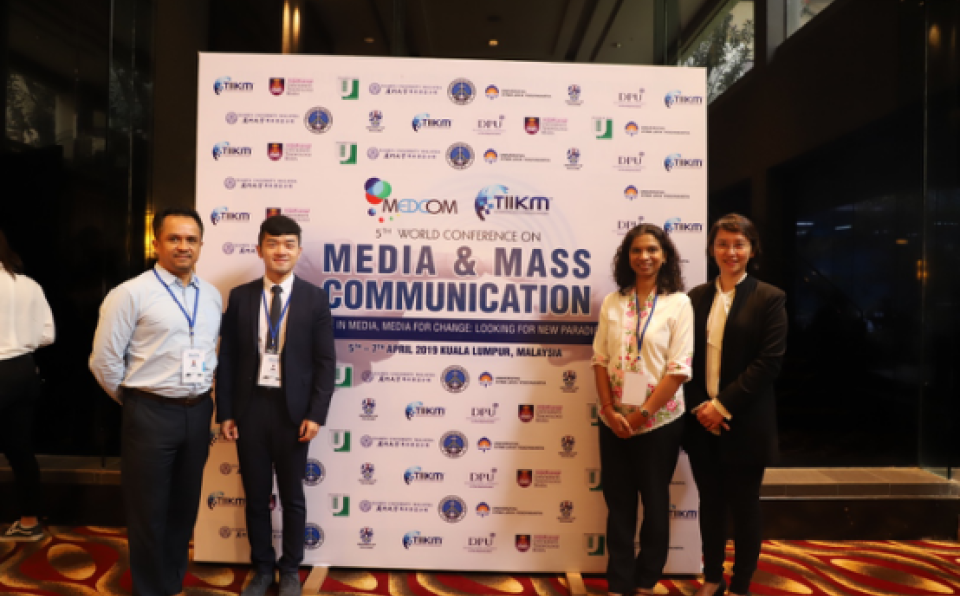 XMUM Co-Hosts the 5th World Conference on Media and Mass Communication (4)