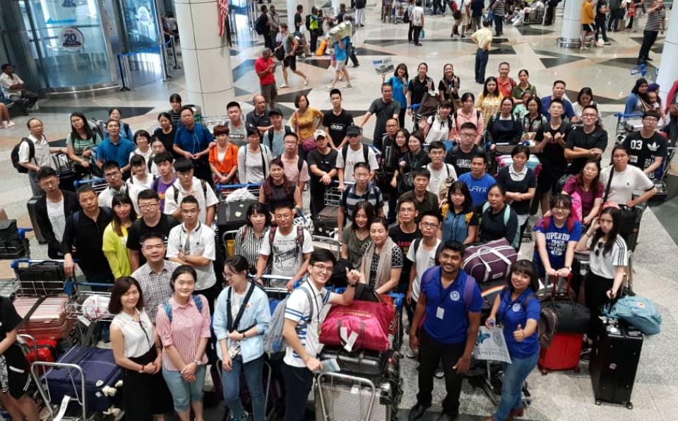 XMUM Opens Arms to Over 550 New Students from China (1)