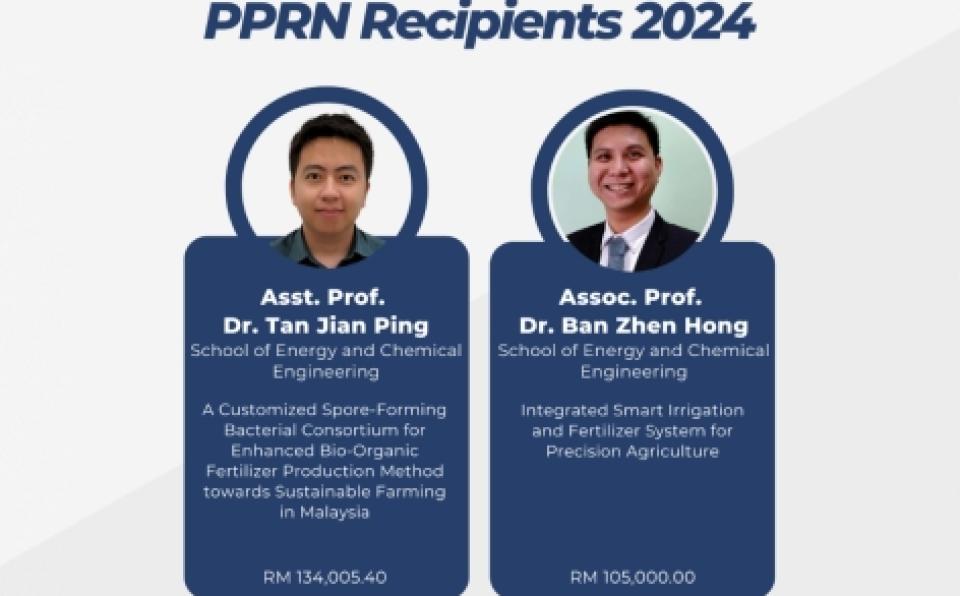 XMUM Staff Awarded Public-Private Research Network Grant 2024