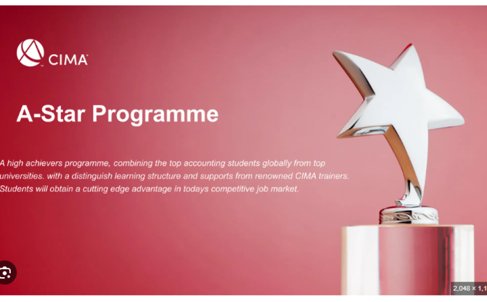 CIMA A-star programme