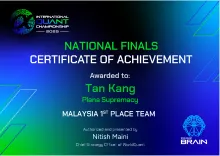 International Quant Championship